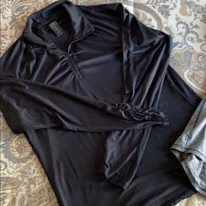 Two activewear full-sleeve tops